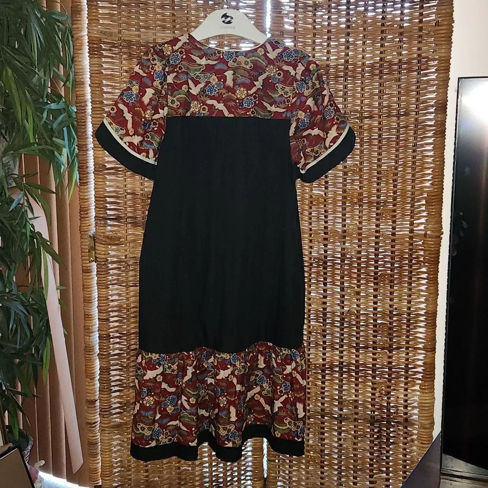 Vintage Karyl Kaye Muumuu Dress M